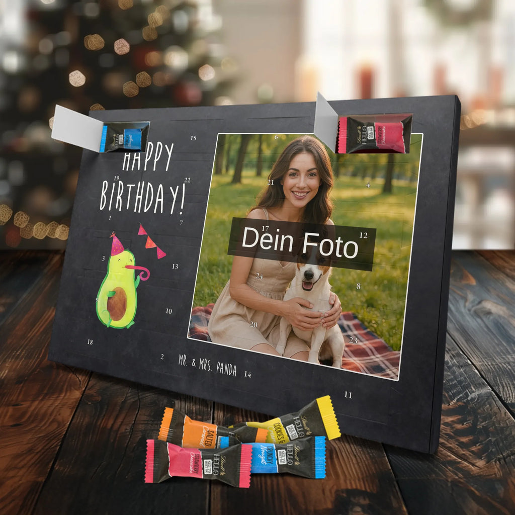 Personalisierter Schoko Foto Adventskalender Avocado Geburtstag Personalisierter Schoko Foto Adventskalender, Gesund, Veggie, Avocado, Vegan