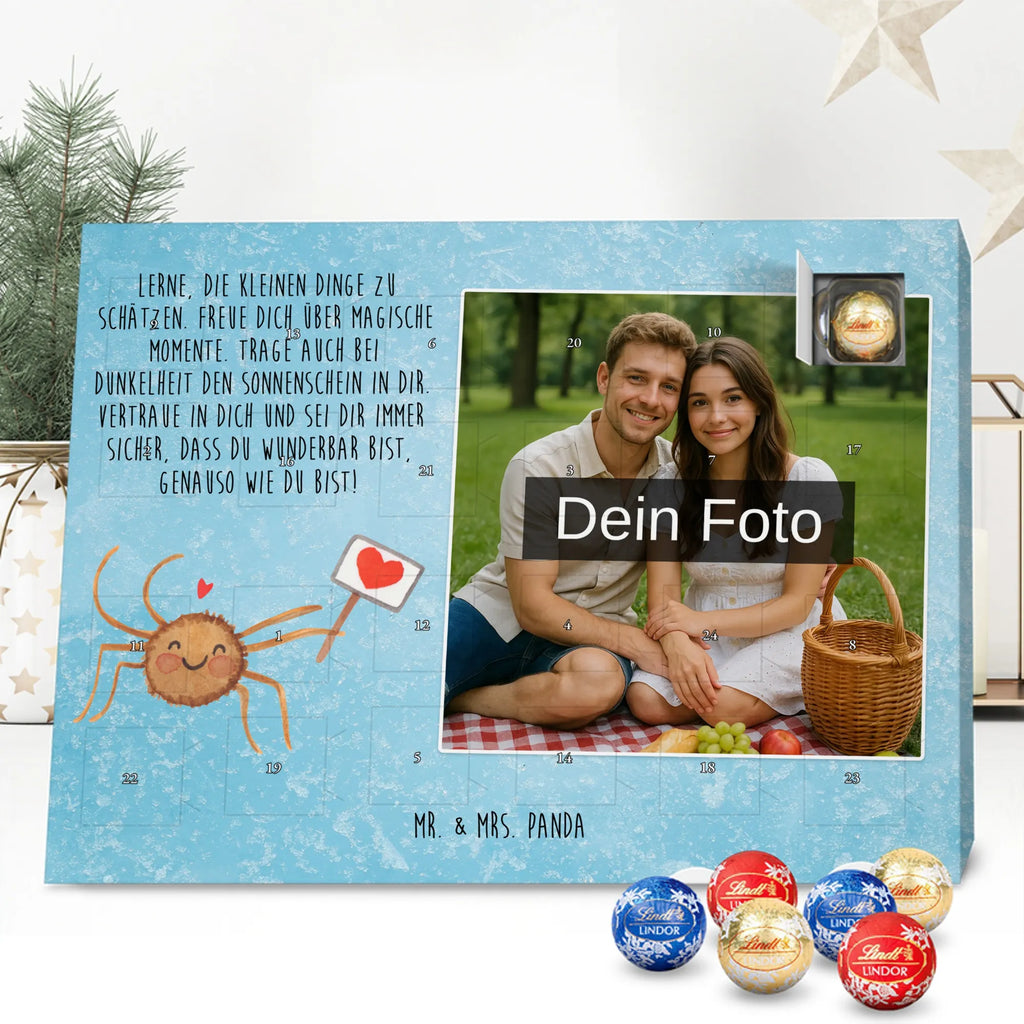 Personalisierter Schoko Foto Adventskalender Spinne Agathe Motivation Personalisierter Schoko Foto Adventskalender, Spinne Agathe, Spinne, Agathe, Videos, Merchandise, Motivation, Vertrauen, Dankeschön, Glück, Liebe