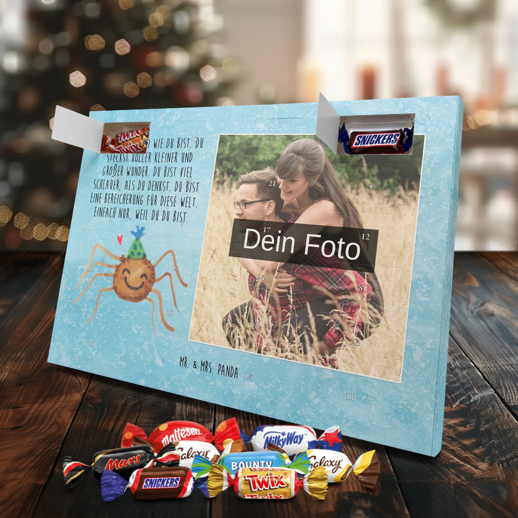 Personalisierter Schoko Foto Adventskalender Spinne Agathe Party Personalisierter Schoko Foto Adventskalender, Spinne Agathe, Spinne, Agathe, Videos, Merchandise, Wunder, Motivation, Glück, Selbstliebe