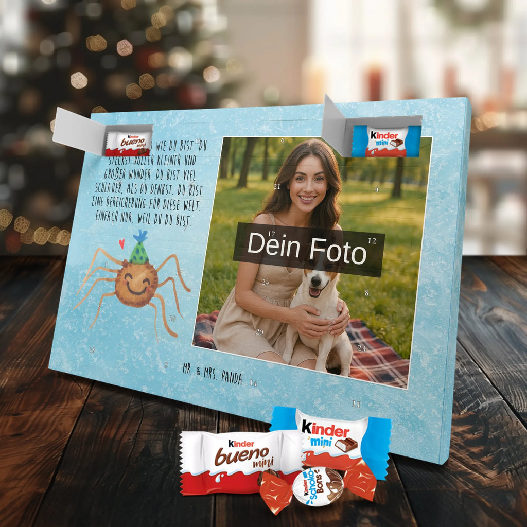 Personalisierter Schoko Foto Adventskalender Spinne Agathe Party Personalisierter Schoko Foto Adventskalender, Spinne Agathe, Spinne, Agathe, Videos, Merchandise, Wunder, Motivation, Glück, Selbstliebe