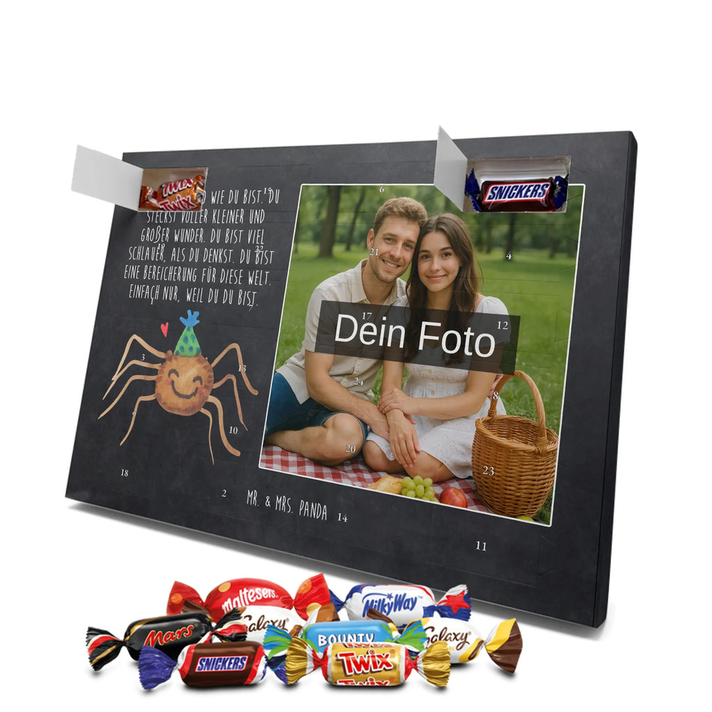 Personalisierter Schoko Foto Adventskalender Spinne Agathe Party Personalisierter Schoko Foto Adventskalender, Spinne Agathe, Spinne, Agathe, Videos, Merchandise, Wunder, Motivation, Glück, Selbstliebe