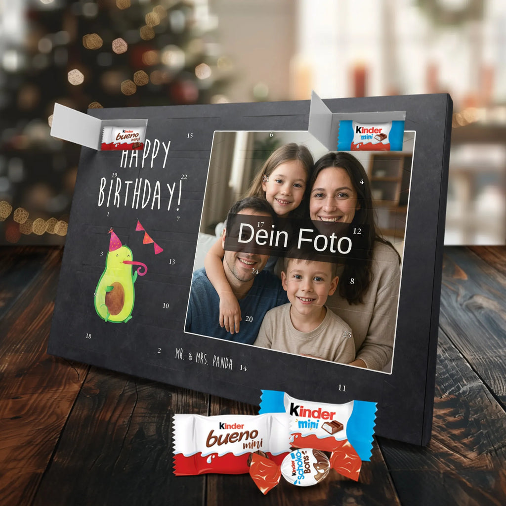 Personalisierter Schoko Foto Adventskalender Avocado Geburtstag Personalisierter Schoko Foto Adventskalender, Gesund, Veggie, Avocado, Vegan