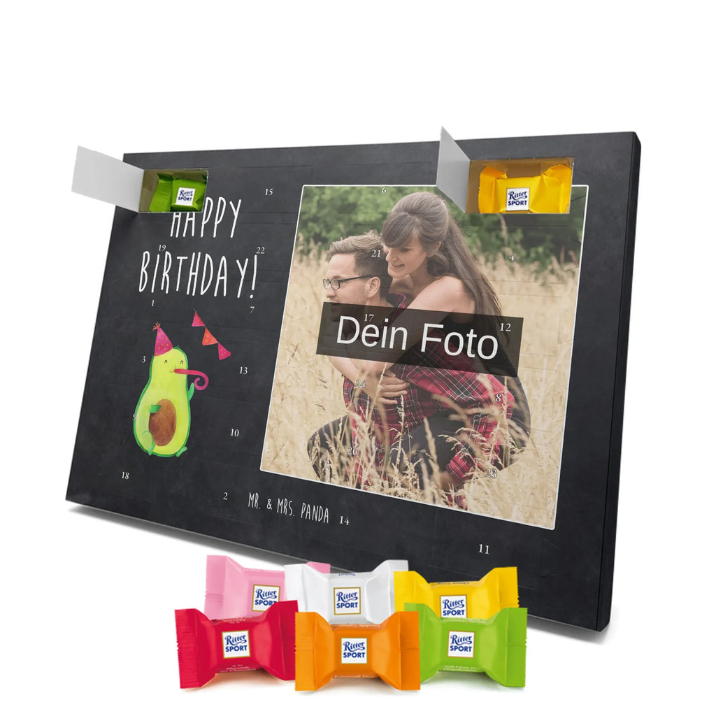 Personalisierter Schoko Foto Adventskalender Avocado Geburtstag Personalisierter Schoko Foto Adventskalender, Gesund, Veggie, Avocado, Vegan