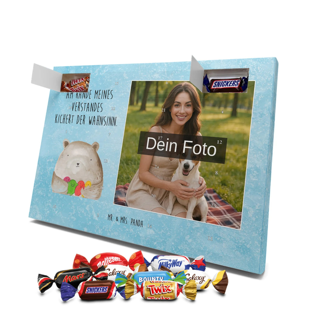  bear Feeling Personalisierter Schoko Foto Adventskalender, Teddybär, Teddy, Bär, Verrückt, Wahnsinn, Durchgedreht