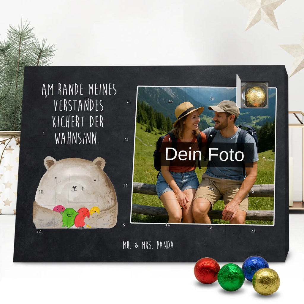  bear Feeling Personalisierter Schoko Foto Adventskalender, Teddybär, Teddy, Bär, Verrückt, Wahnsinn, Durchgedreht