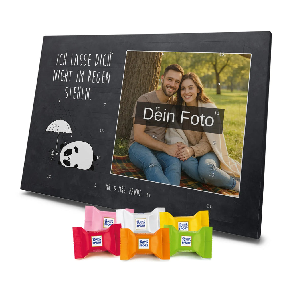  Panda Przyjaźń Personalisierter Schoko Foto Adventskalender