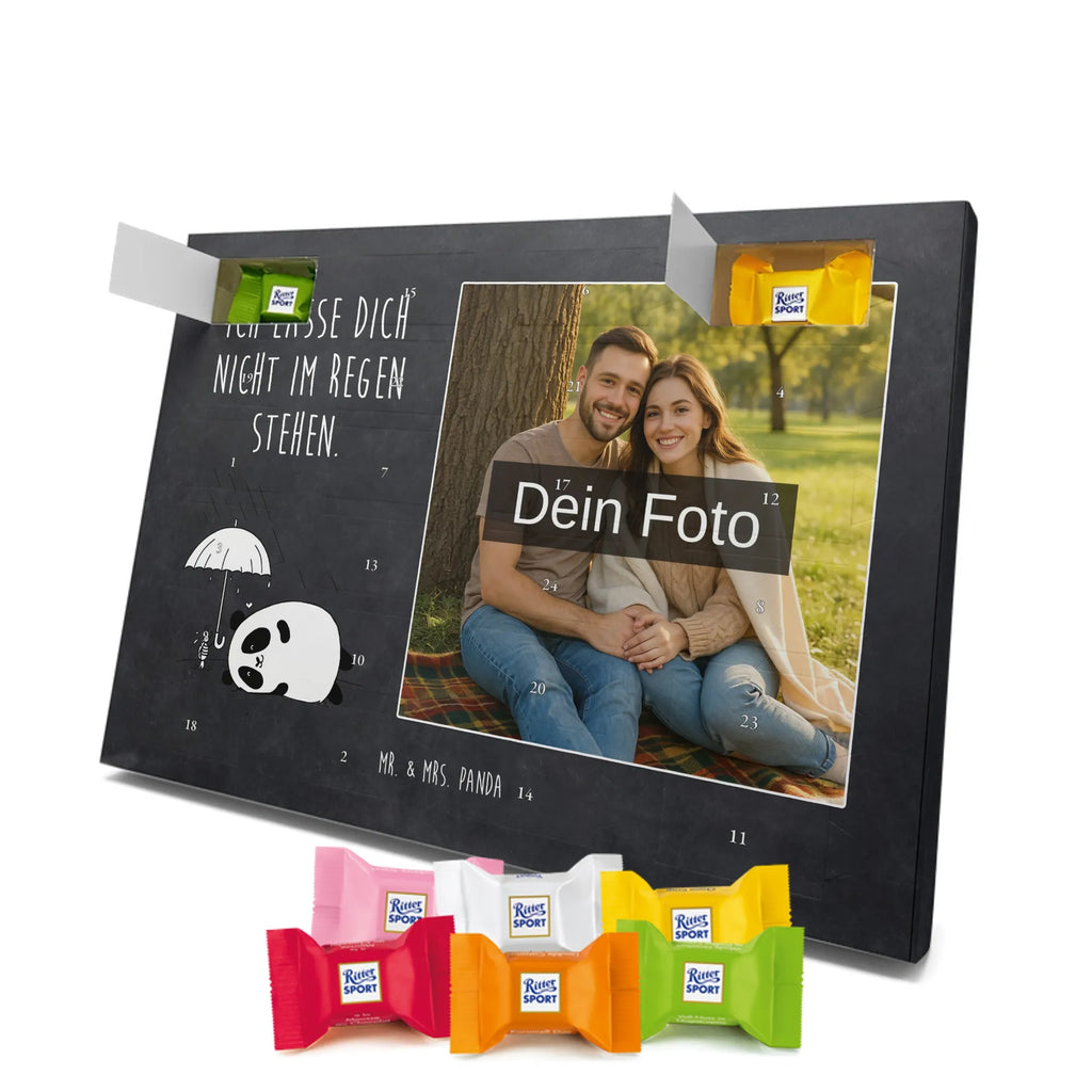  Panda Przyjaźń Personalisierter Schoko Foto Adventskalender