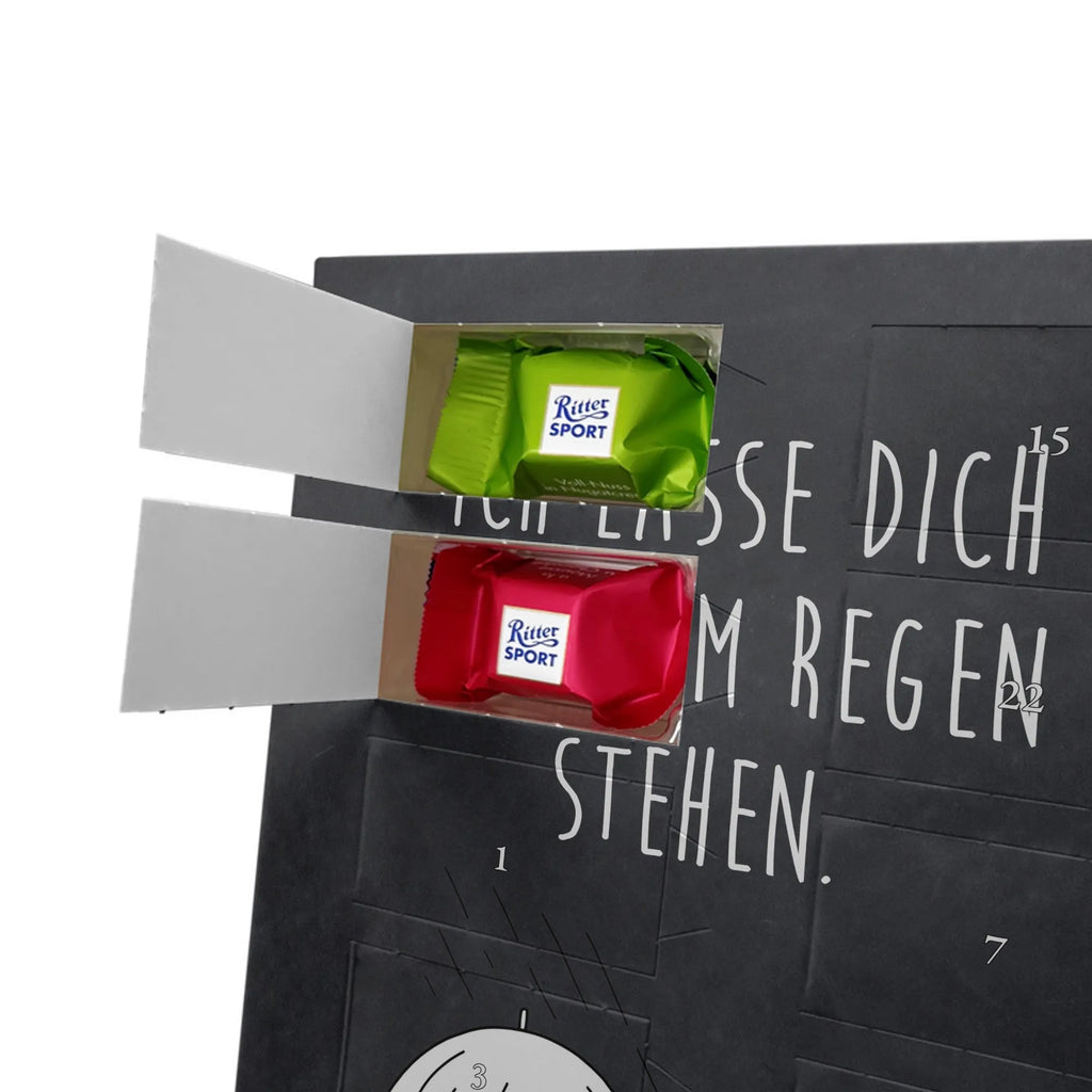  Panda Przyjaźń Personalisierter Schoko Foto Adventskalender