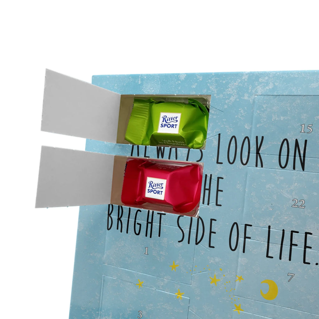 Personalisierter Schoko Foto Adventskalender Fuchs Sterne Personalisierter Schoko Foto Adventskalender, Fuchs, Spruch schön, Romantik, Füchse, Always Look On The Bright Side Of Life, Tröstende Worte, Spruch Positiv