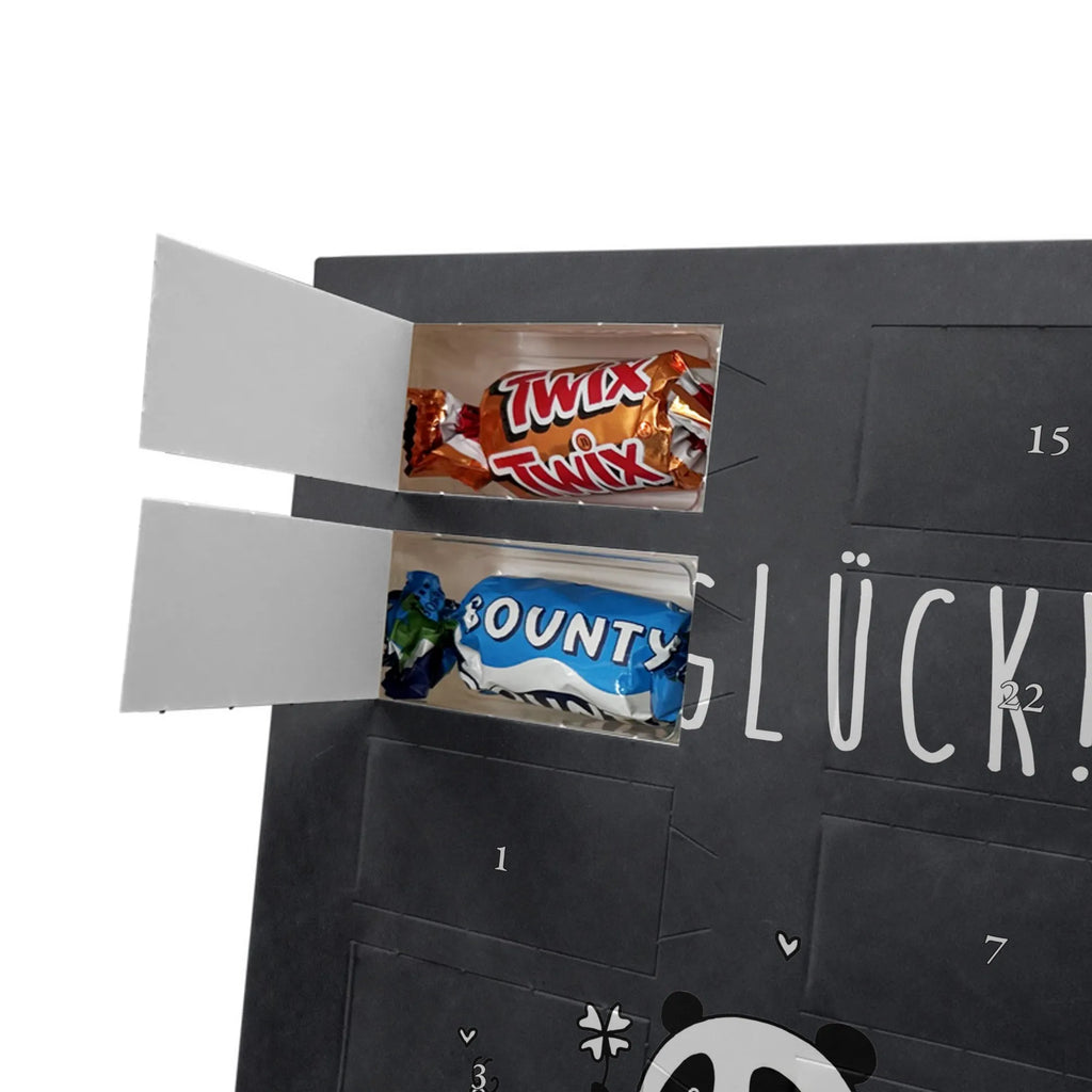  Panda Szczęście Personalisierter Schoko Foto Adventskalender