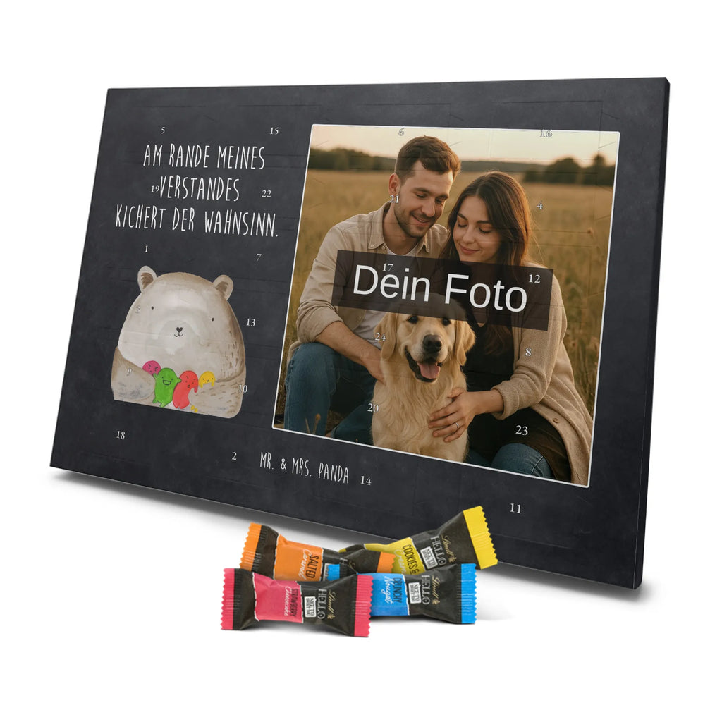  bear Feeling Personalisierter Schoko Foto Adventskalender, Teddybär, Teddy, Bär, Verrückt, Wahnsinn, Durchgedreht