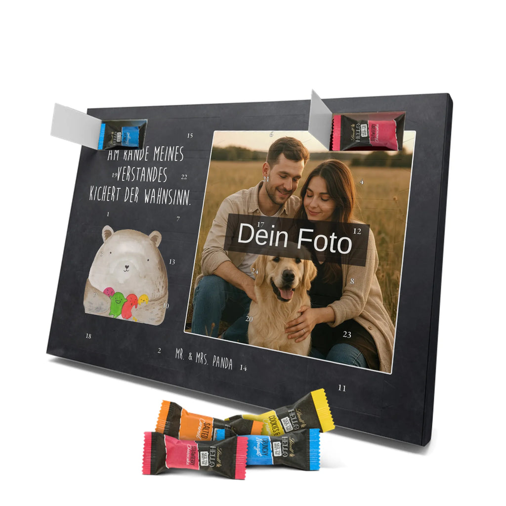  bear Feeling Personalisierter Schoko Foto Adventskalender, Teddybär, Teddy, Bär, Verrückt, Wahnsinn, Durchgedreht