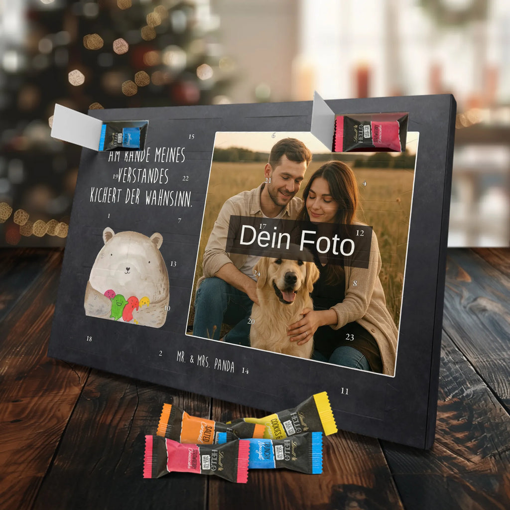  bear Feeling Personalisierter Schoko Foto Adventskalender, Teddybär, Teddy, Bär, Verrückt, Wahnsinn, Durchgedreht