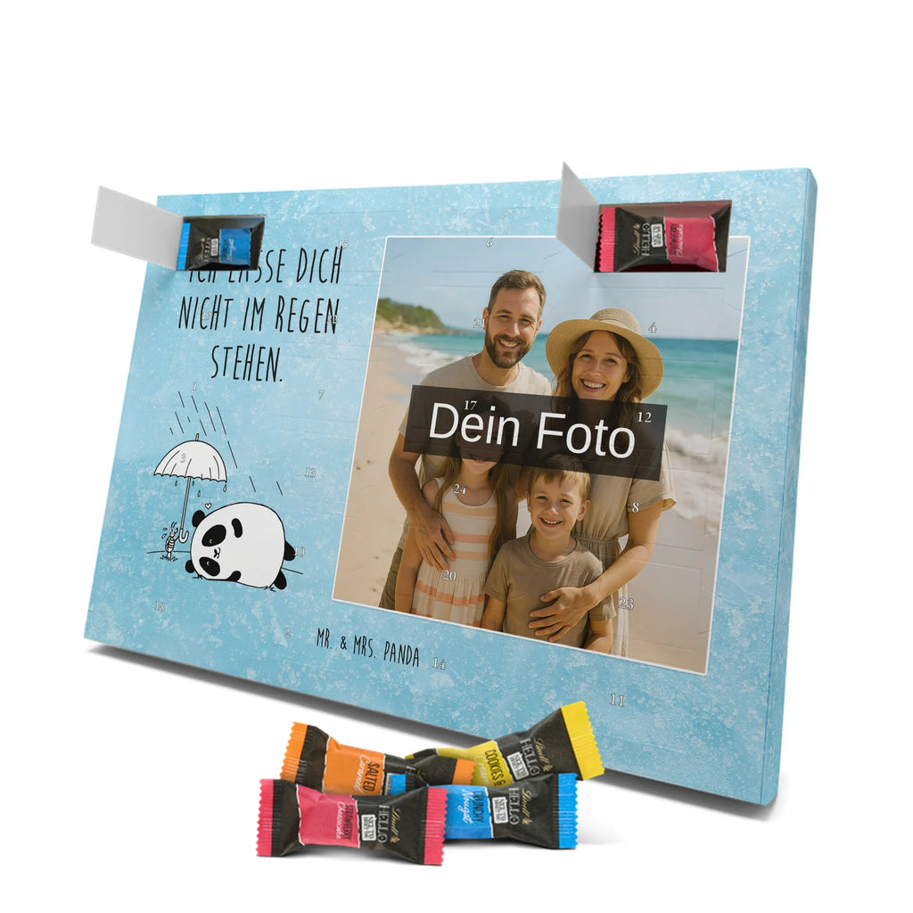  Panda Przyjaźń Personalisierter Schoko Foto Adventskalender