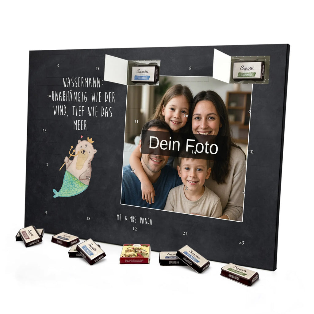 Personalisierter Schoko Foto Adventskalender Wassermann Astrologie Personalisierter Schoko Foto Adventskalender, Tierkreiszeichen, Horoskop, Astrologie, Aszendent, Sternzeichen, Wassermann, Geschenk, Geburtstagsgeschenk