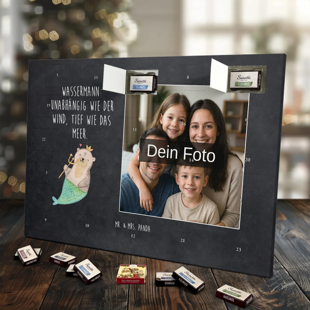 Personalisierter Schoko Foto Adventskalender Wassermann Astrologie Personalisierter Schoko Foto Adventskalender, Tierkreiszeichen, Horoskop, Astrologie, Aszendent, Sternzeichen, Wassermann, Geschenk, Geburtstagsgeschenk