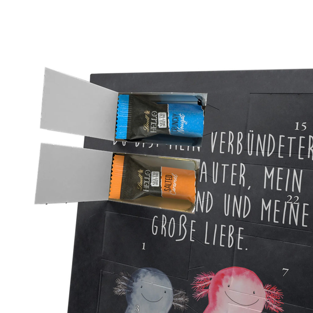  axolotl Girlfriend Personalisierter Schoko Foto Adventskalender, Axolotl, Molch, Schwanzlurch, Lurche, Jahrestag, Valentinstag, Lurch, Axolot, Ehemann, Freund, Liebe, Verlobter, Große Liebe, Liebesbeweis