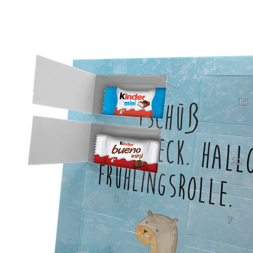 Personalisierter Schoko Foto Adventskalender Otter Bauch Personalisierter Schoko Foto Adventskalender, Fischotter, Seeotter, Otter, Otter Seeotter See Otter