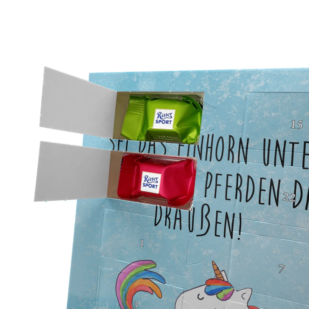 Personalisierter Schoko Foto Adventskalender Einhorn Stolzieren Personalisierter Schoko Foto Adventskalender, Unicorn, Einhorn, Einhörner, Einhorn Deko, Freundin, Anders, Pferd, Bunt, Reiten, Stolz, Geschenk, Reiter