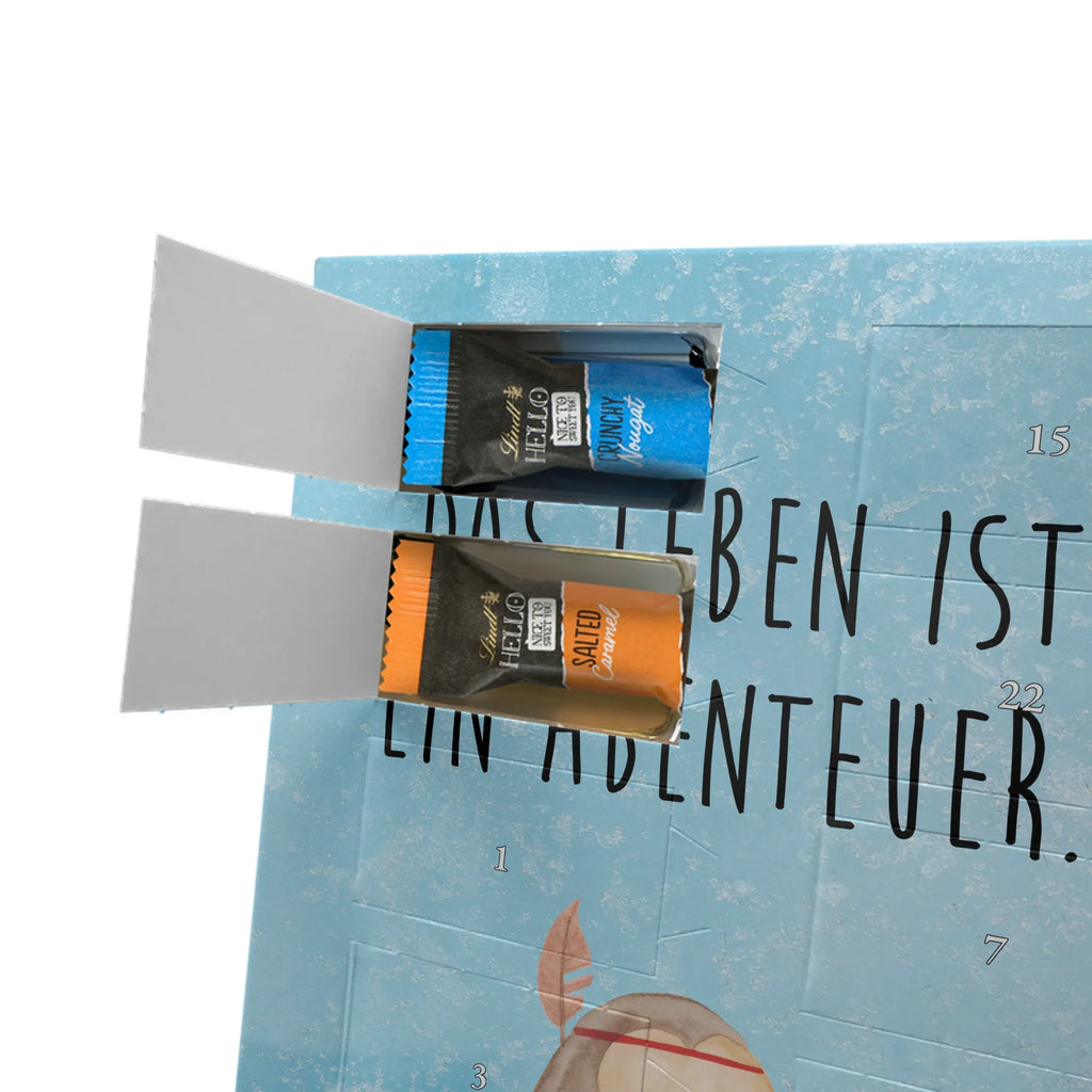 Personalisierter Schoko Foto Adventskalender Eule Federschmuck Personalisierter Schoko Foto Adventskalender, Eule, Dekoration, Federschmuck, Owl, Das Leben ist ein Abenteuer, Reisespruch, Eule Deko