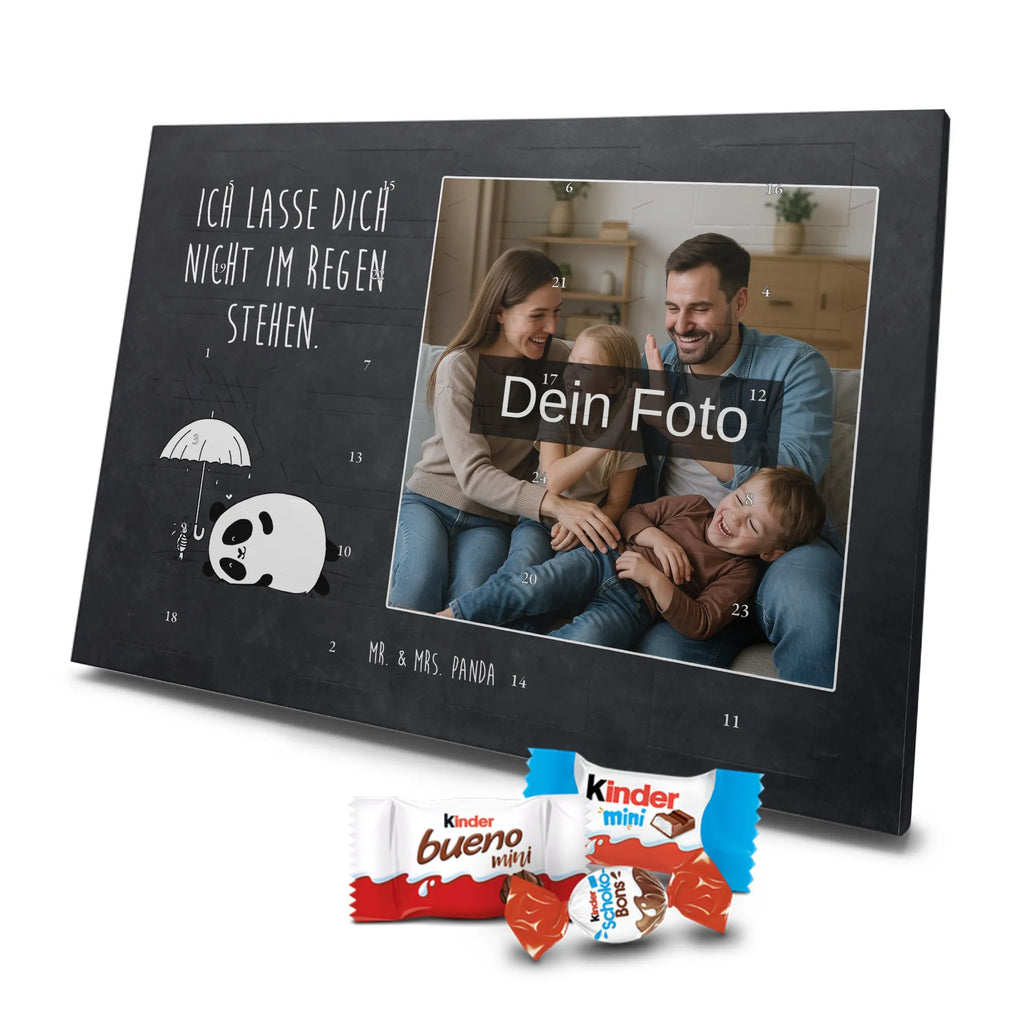  Panda Przyjaźń Personalisierter Schoko Foto Adventskalender