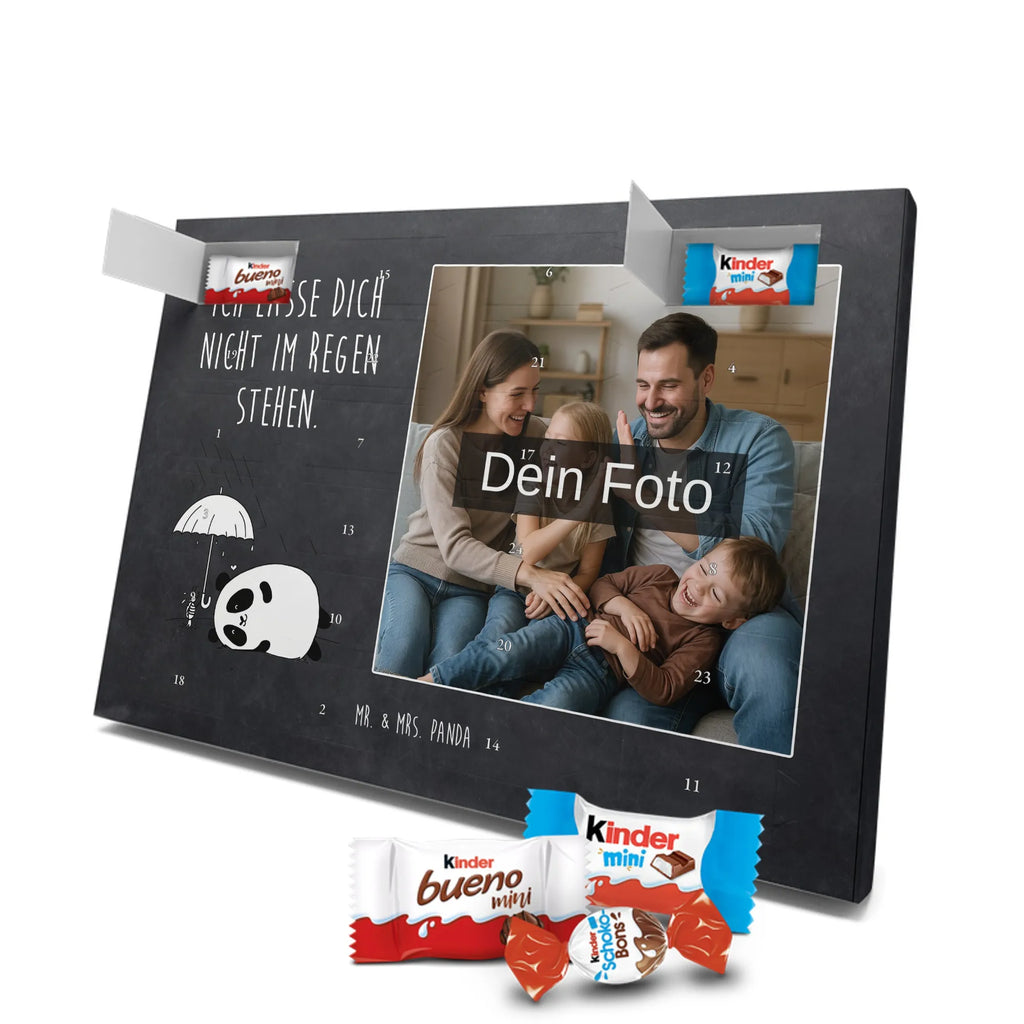  Panda Przyjaźń Personalisierter Schoko Foto Adventskalender