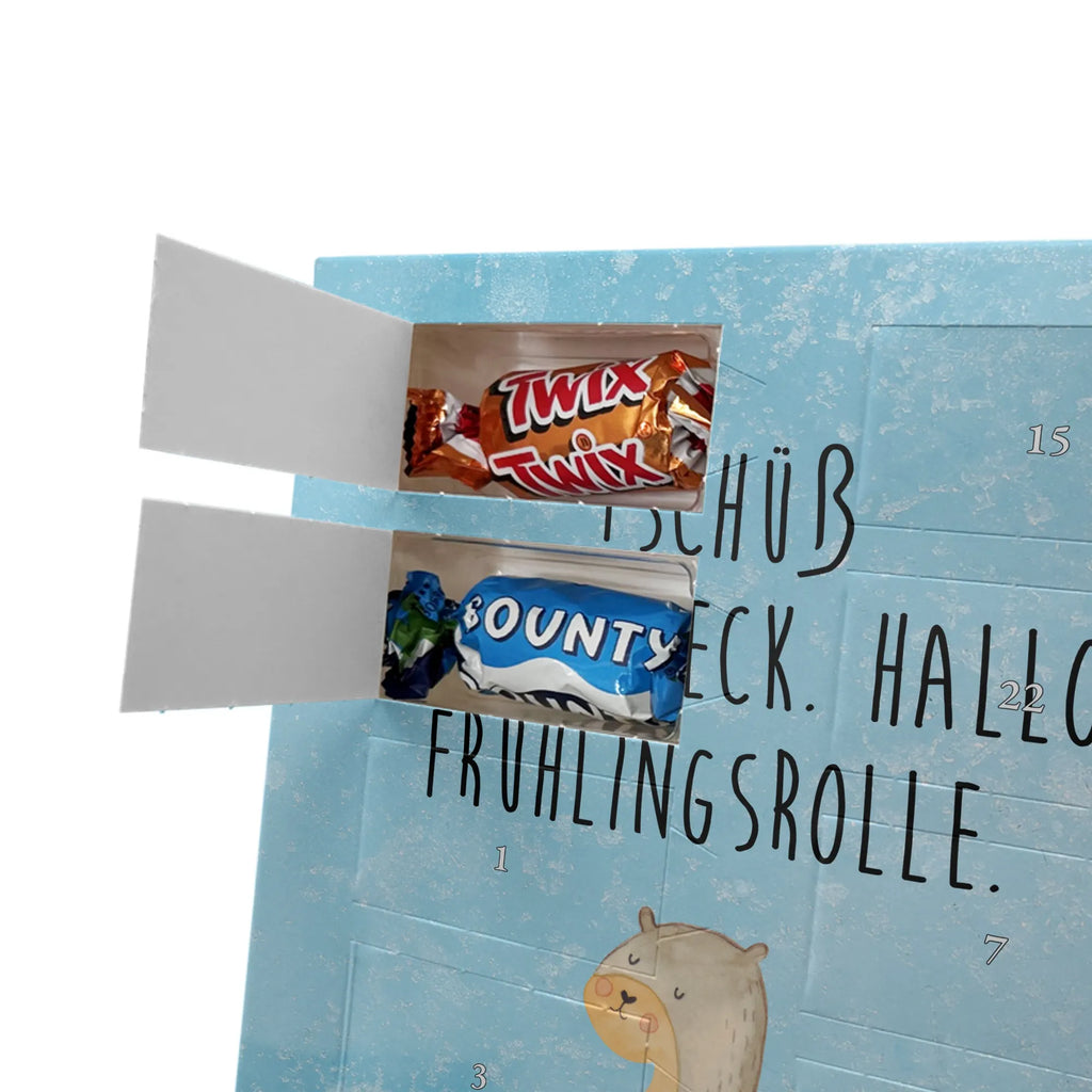 Personalisierter Schoko Foto Adventskalender Otter Bauch Personalisierter Schoko Foto Adventskalender, Fischotter, Seeotter, Otter, Otter Seeotter See Otter