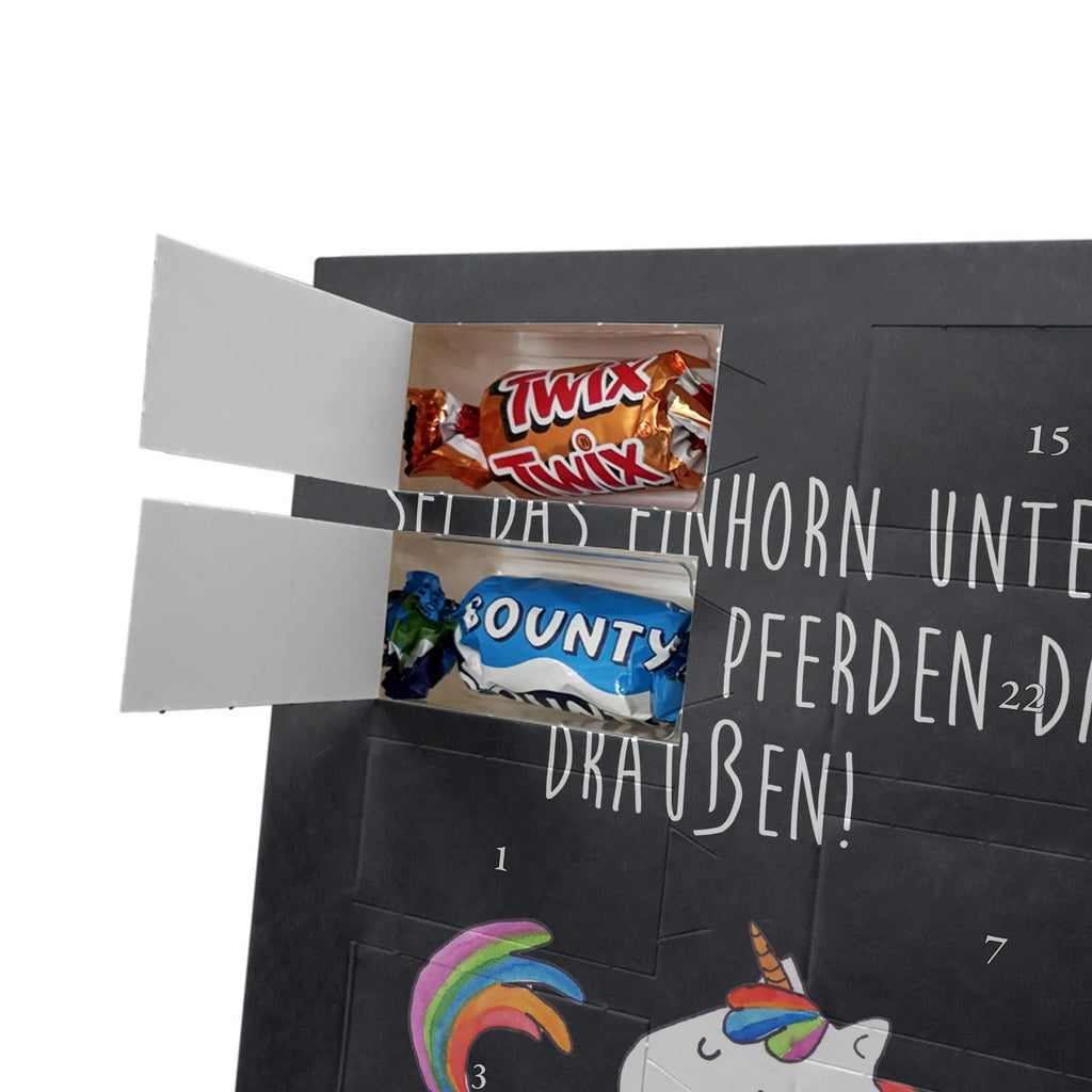 Personalisierter Schoko Foto Adventskalender Einhorn Stolzieren Personalisierter Schoko Foto Adventskalender, Unicorn, Einhorn, Einhörner, Einhorn Deko, Freundin, Anders, Pferd, Bunt, Reiten, Stolz, Geschenk, Reiter