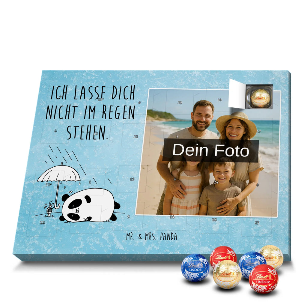  Panda Przyjaźń Personalisierter Schoko Foto Adventskalender