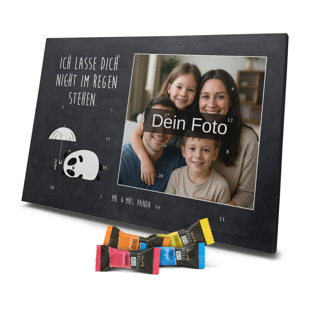  Panda Przyjaźń Personalisierter Schoko Foto Adventskalender