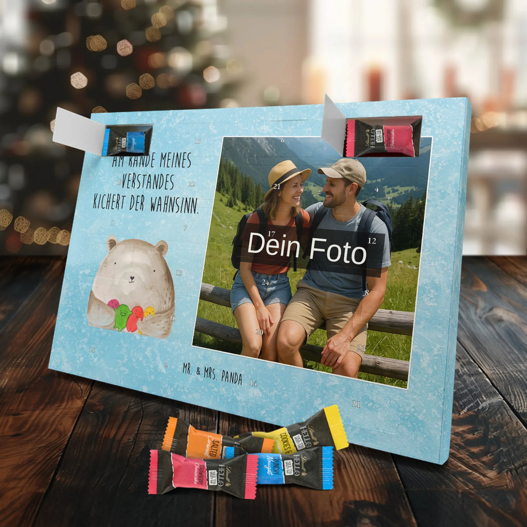  bear Feeling Personalisierter Schoko Foto Adventskalender, Teddybär, Teddy, Bär, Verrückt, Wahnsinn, Durchgedreht