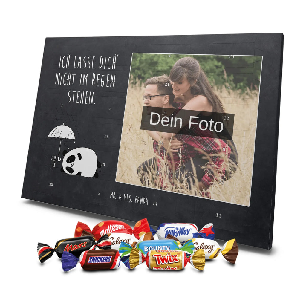 Panda Przyjaźń Personalisierter Schoko Foto Adventskalender