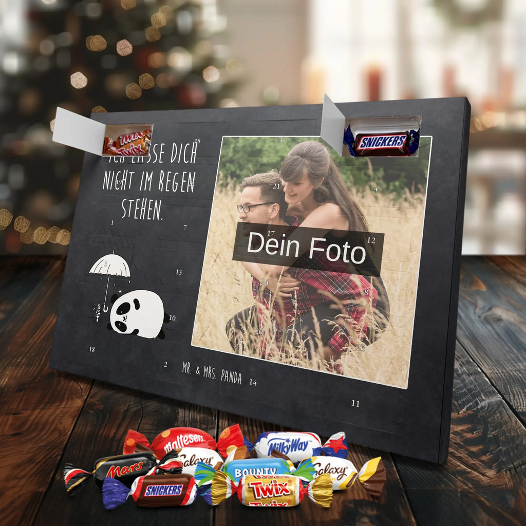  Panda Przyjaźń Personalisierter Schoko Foto Adventskalender