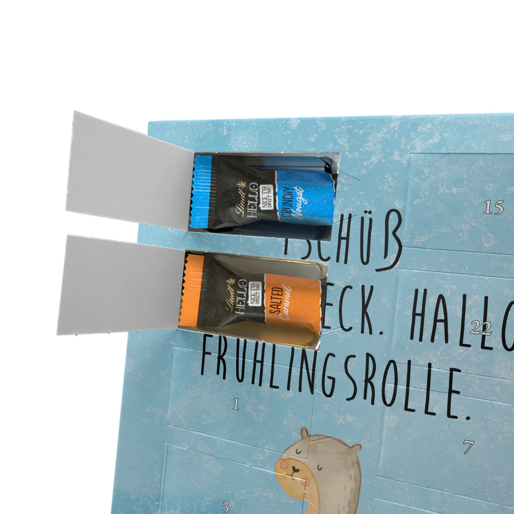 Personalisierter Schoko Foto Adventskalender Otter Bauch Personalisierter Schoko Foto Adventskalender, Fischotter, Seeotter, Otter, Otter Seeotter See Otter