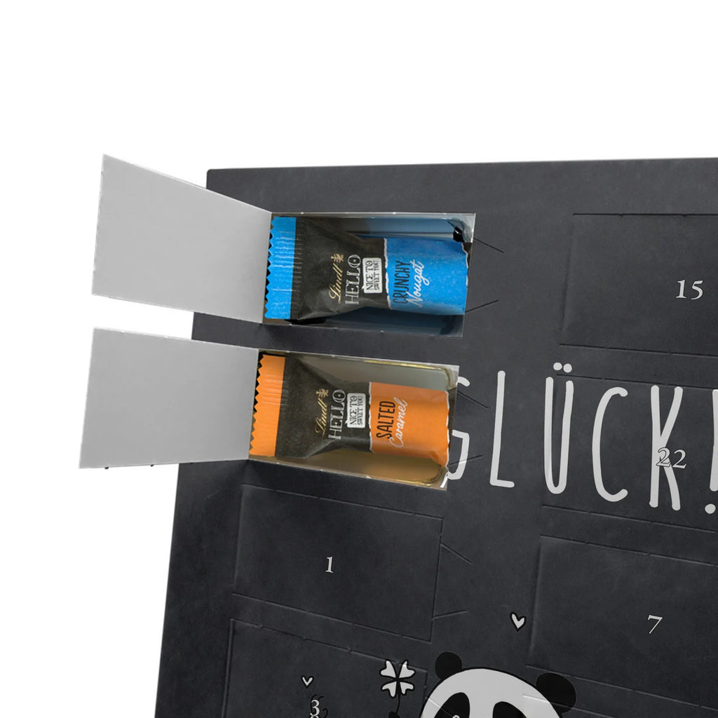  Panda Szczęście Personalisierter Schoko Foto Adventskalender