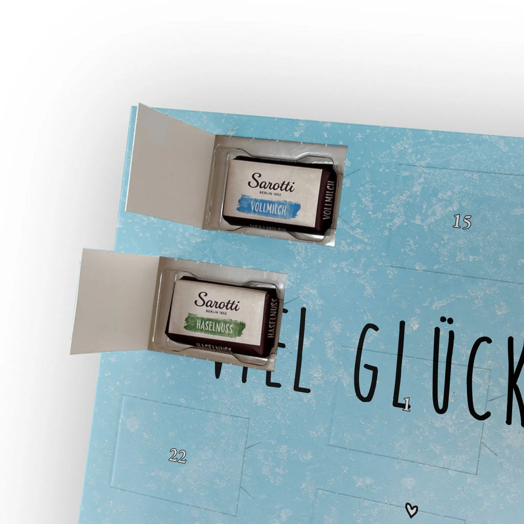  Panda Szczęście Personalisierter Schoko Foto Adventskalender