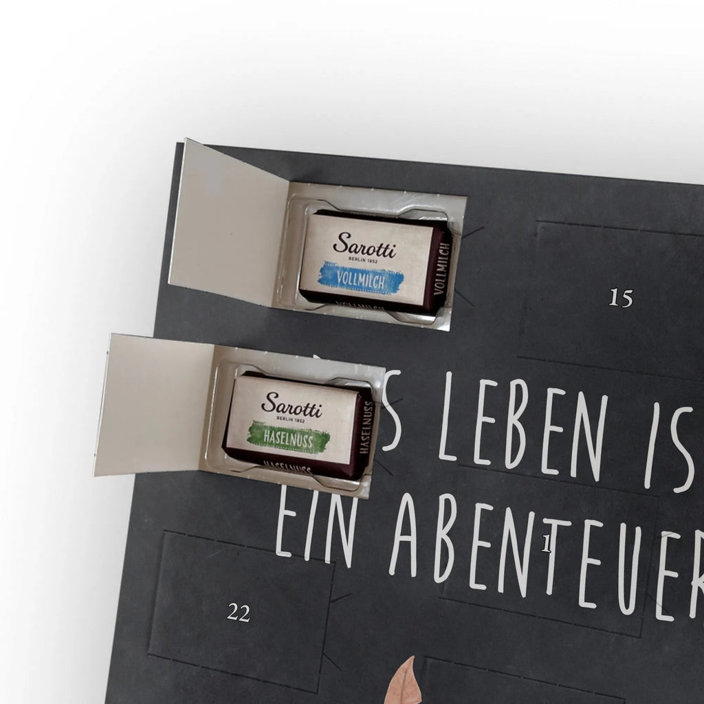 Personalisierter Schoko Foto Adventskalender Eule Federschmuck Personalisierter Schoko Foto Adventskalender, Eule, Dekoration, Federschmuck, Owl, Das Leben ist ein Abenteuer, Reisespruch, Eule Deko