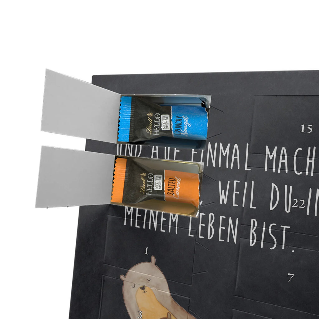 Personalisierter Schoko Foto Adventskalender Otter Kind Personalisierter Schoko Foto Adventskalender, Fischotter, Otter, Seeotter, Otter Seeotter See Otter