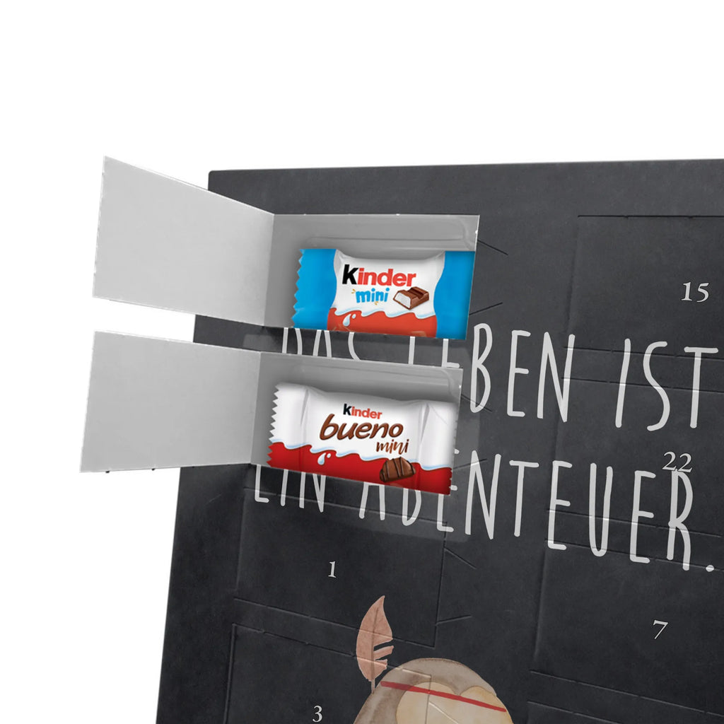 Personalisierter Schoko Foto Adventskalender Eule Federschmuck Personalisierter Schoko Foto Adventskalender, Eule, Dekoration, Federschmuck, Owl, Das Leben ist ein Abenteuer, Reisespruch, Eule Deko