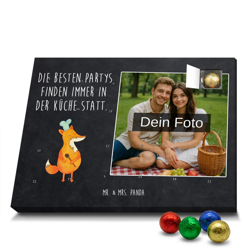  Fox A cook Personalisierter Schoko Foto Adventskalender, Fuchs, Witzig, Spruch Lustig, Füchse, Party Spruch, Küche Deko, Küche Spruch, Bäcker, Koch Geschenk, Köche