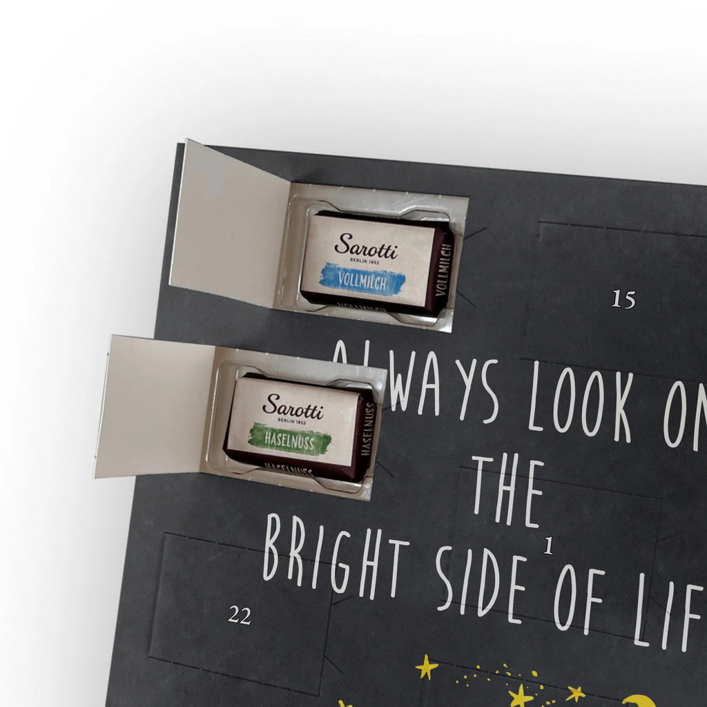 Personalisierter Schoko Foto Adventskalender Fuchs Sterne Personalisierter Schoko Foto Adventskalender, Fuchs, Spruch schön, Romantik, Füchse, Always Look On The Bright Side Of Life, Tröstende Worte, Spruch Positiv