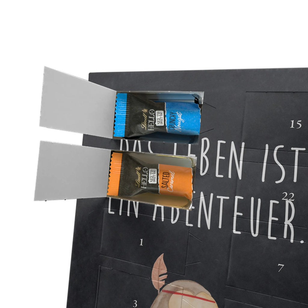 Personalisierter Schoko Foto Adventskalender Eule Federschmuck Personalisierter Schoko Foto Adventskalender, Eule, Dekoration, Federschmuck, Owl, Das Leben ist ein Abenteuer, Reisespruch, Eule Deko