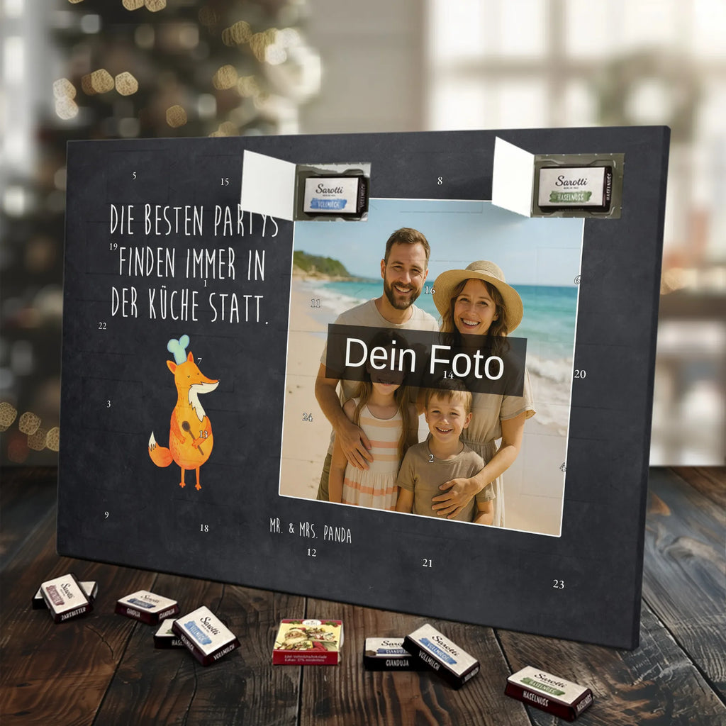  Fox A cook Personalisierter Schoko Foto Adventskalender, Fuchs, Witzig, Spruch Lustig, Füchse, Party Spruch, Küche Deko, Küche Spruch, Bäcker, Koch Geschenk, Köche