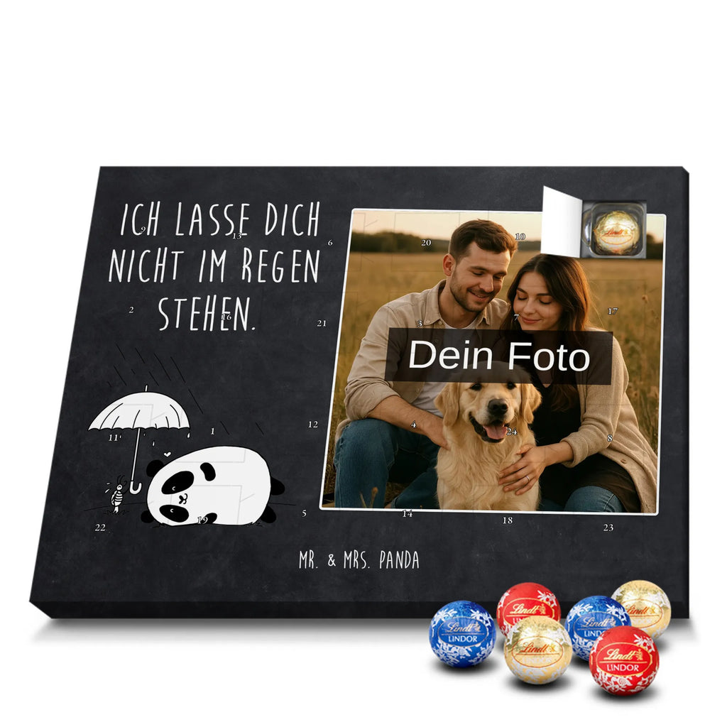  Panda Przyjaźń Personalisierter Schoko Foto Adventskalender
