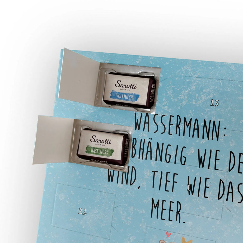 Personalisierter Schoko Foto Adventskalender Wassermann Astrologie Personalisierter Schoko Foto Adventskalender, Tierkreiszeichen, Horoskop, Astrologie, Aszendent, Sternzeichen, Wassermann, Geschenk, Geburtstagsgeschenk