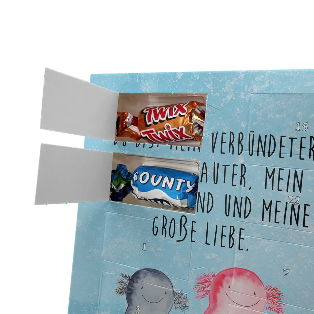  axolotl Girlfriend Personalisierter Schoko Foto Adventskalender, Axolotl, Molch, Schwanzlurch, Lurche, Jahrestag, Valentinstag, Lurch, Axolot, Ehemann, Freund, Liebe, Verlobter, Große Liebe, Liebesbeweis