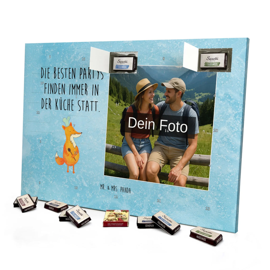  Fox A cook Personalisierter Schoko Foto Adventskalender, Fuchs, Witzig, Spruch Lustig, Füchse, Party Spruch, Küche Deko, Küche Spruch, Bäcker, Koch Geschenk, Köche