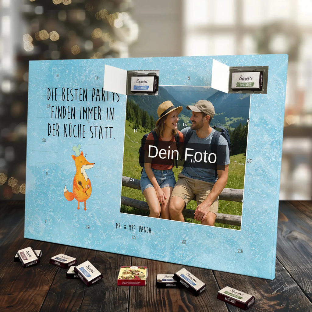  Fox A cook Personalisierter Schoko Foto Adventskalender, Fuchs, Witzig, Spruch Lustig, Füchse, Party Spruch, Küche Deko, Küche Spruch, Bäcker, Koch Geschenk, Köche