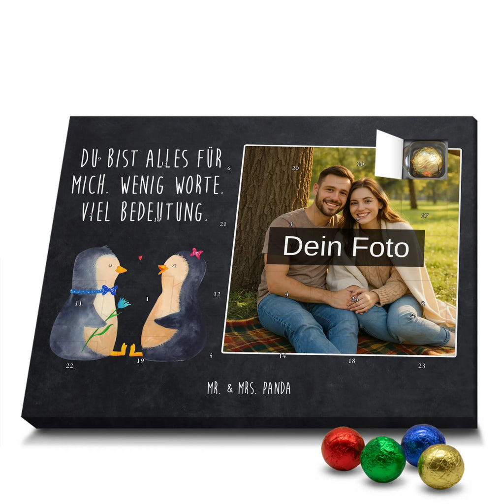 Penguin pair Personalisierter Schoko Foto Adventskalender, Pinguin, Hochzeit, Liebesbeweis, Hochzeitsgeschenk, Liebesgeschenk, Liebespaar, Hochzeitstag, Große Liebe, Traumpaar, Liebe, Jahrestag, Pinguine, Verlobung