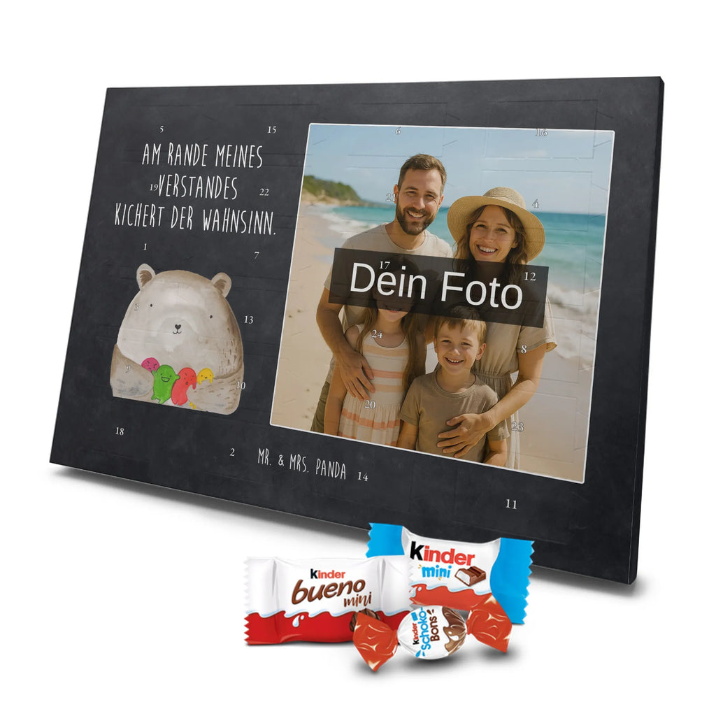  bear Feeling Personalisierter Schoko Foto Adventskalender, Teddybär, Teddy, Bär, Verrückt, Wahnsinn, Durchgedreht